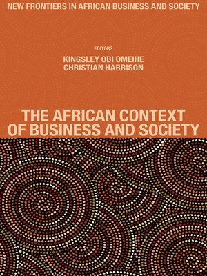 cover image of The African Context of Business and Society